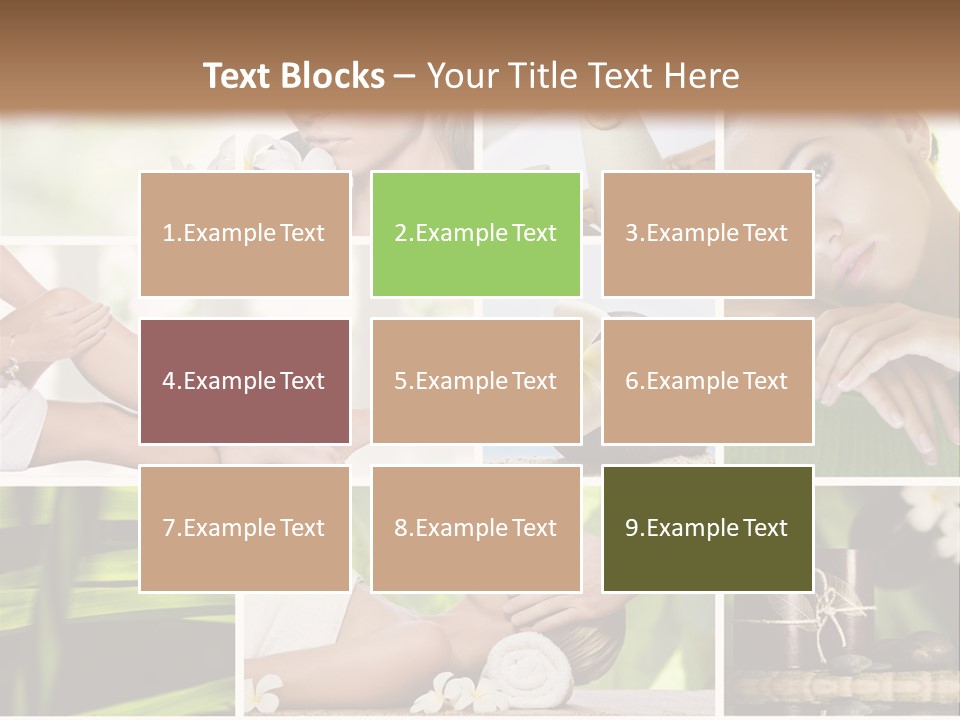 Skincare Body Young PowerPoint Template