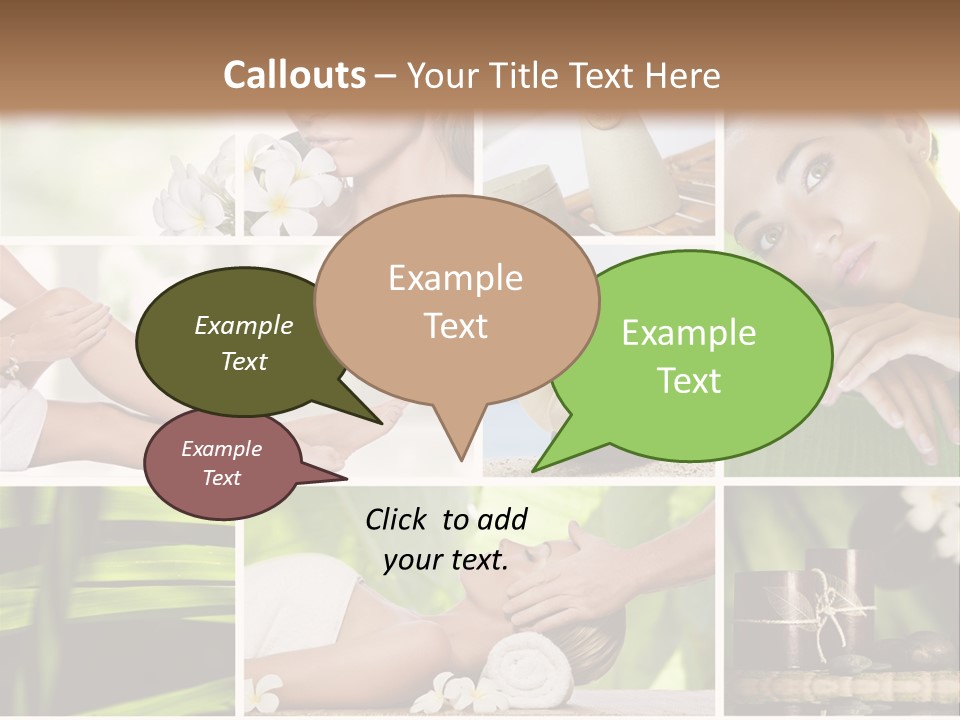 Skincare Body Young PowerPoint Template