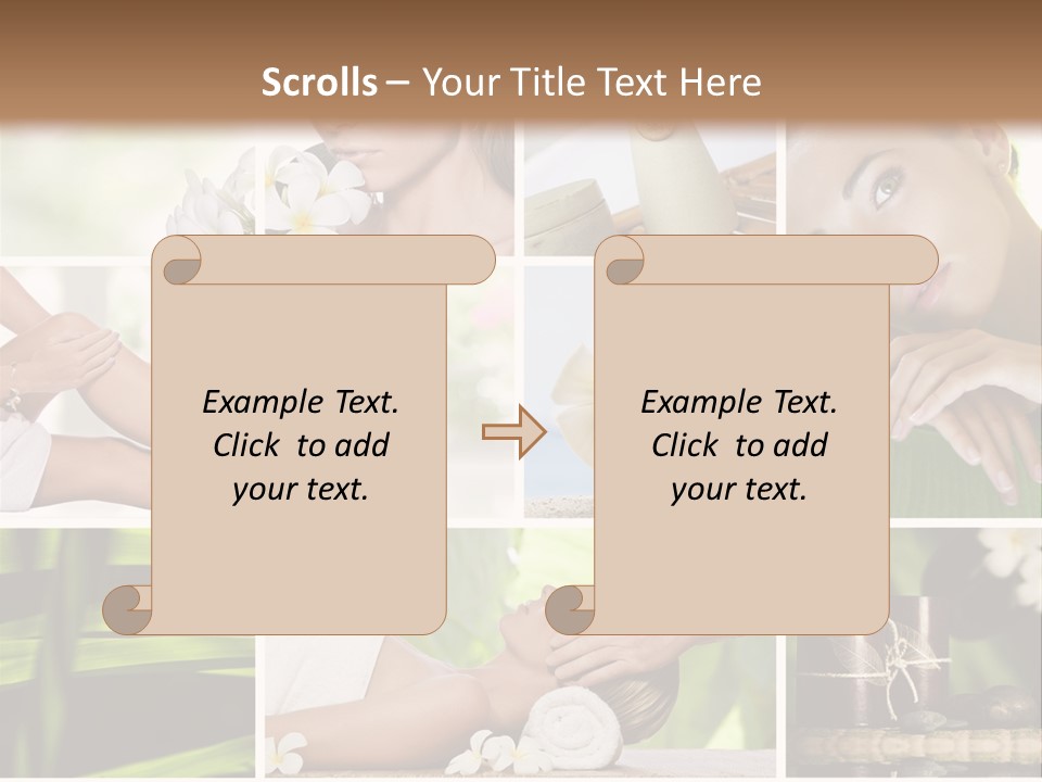 Skincare Body Young PowerPoint Template