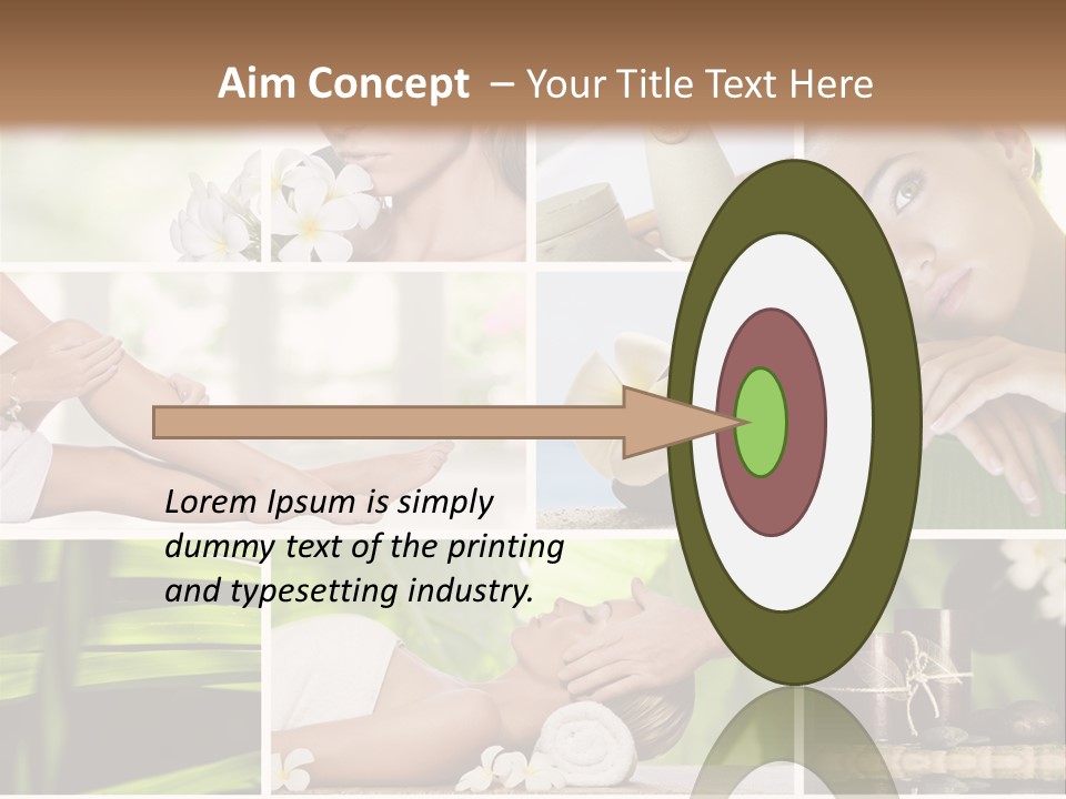 Skincare Body Young PowerPoint Template