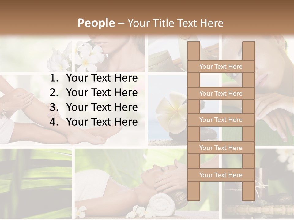 Skincare Body Young PowerPoint Template