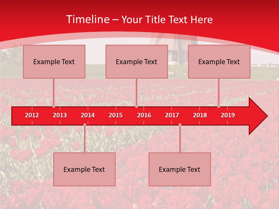 Netherlands Red Bulb PowerPoint Template