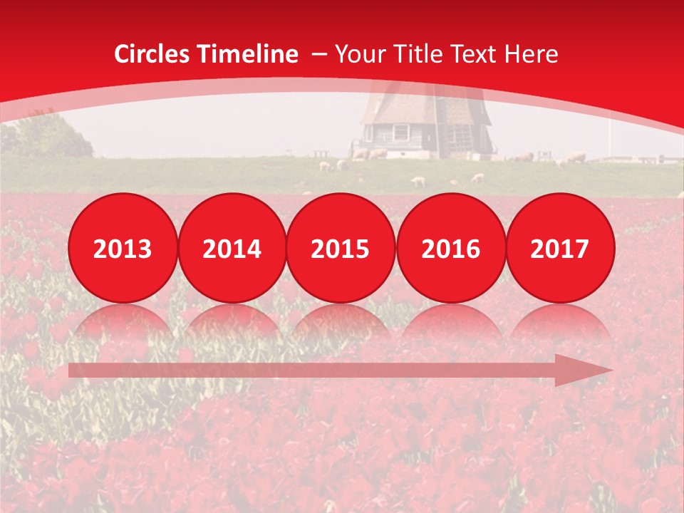 Netherlands Red Bulb PowerPoint Template