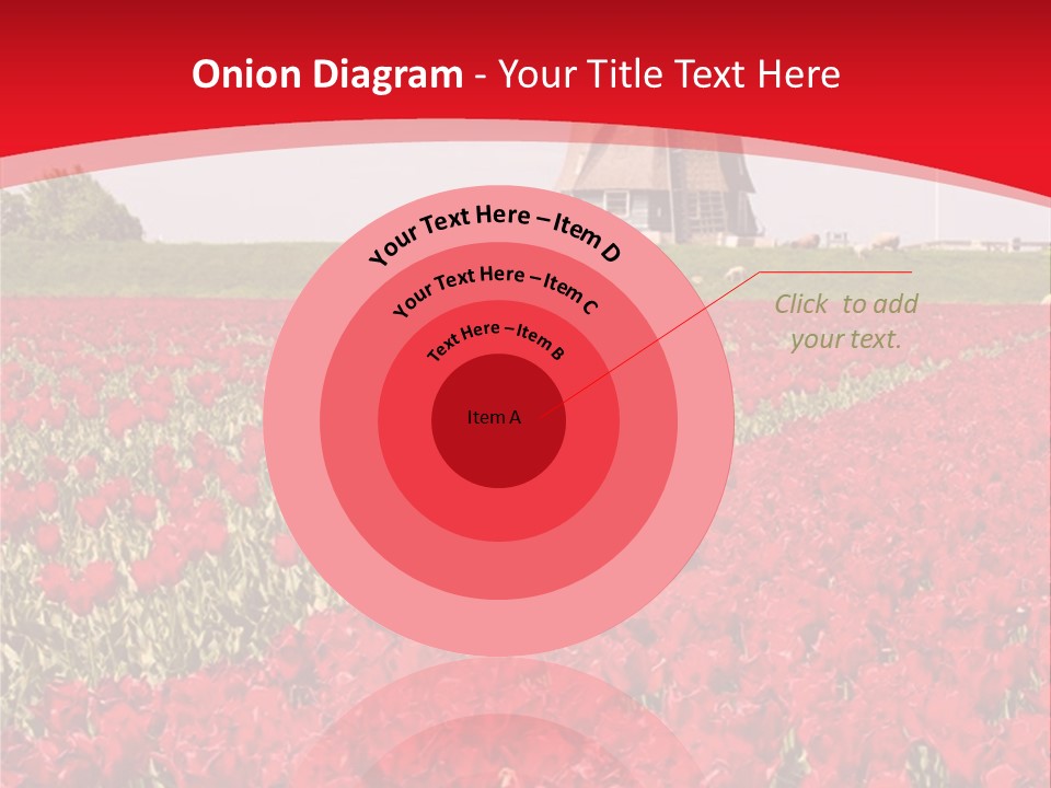 Netherlands Red Bulb PowerPoint Template