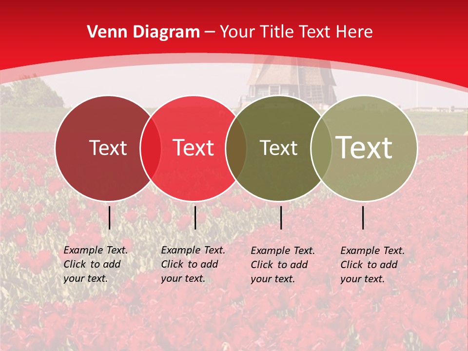 Netherlands Red Bulb PowerPoint Template