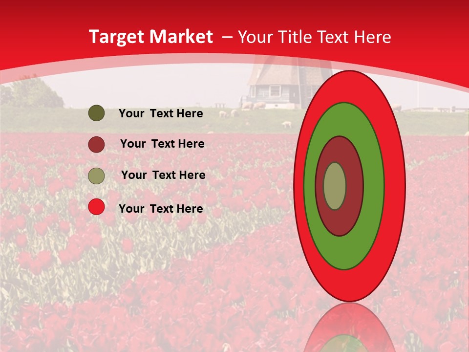 Netherlands Red Bulb PowerPoint Template