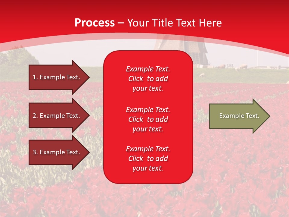 Netherlands Red Bulb PowerPoint Template