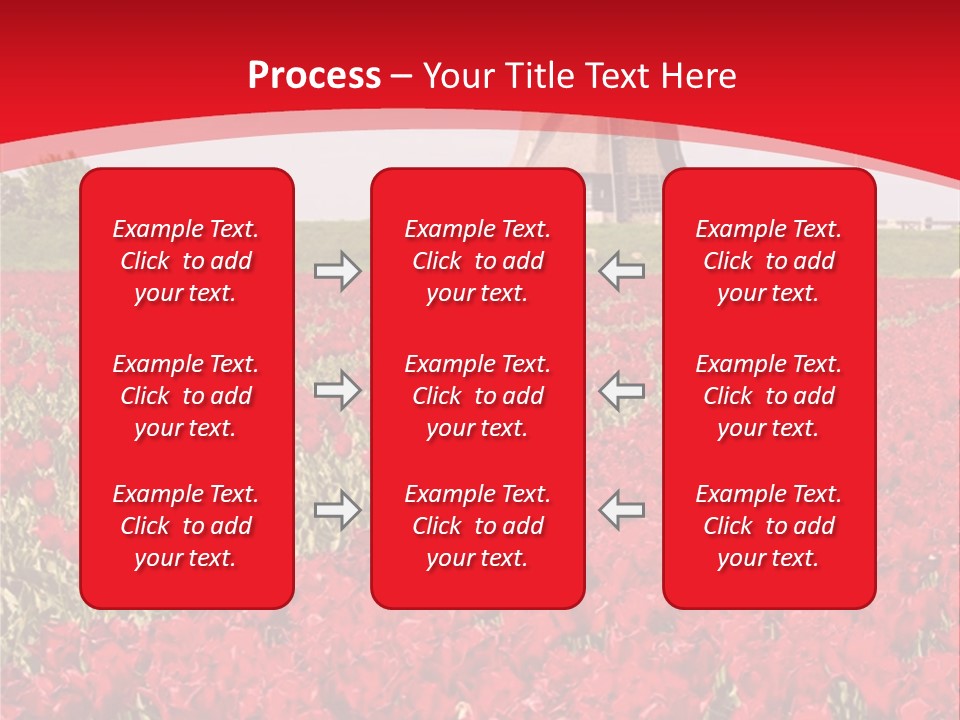 Netherlands Red Bulb PowerPoint Template