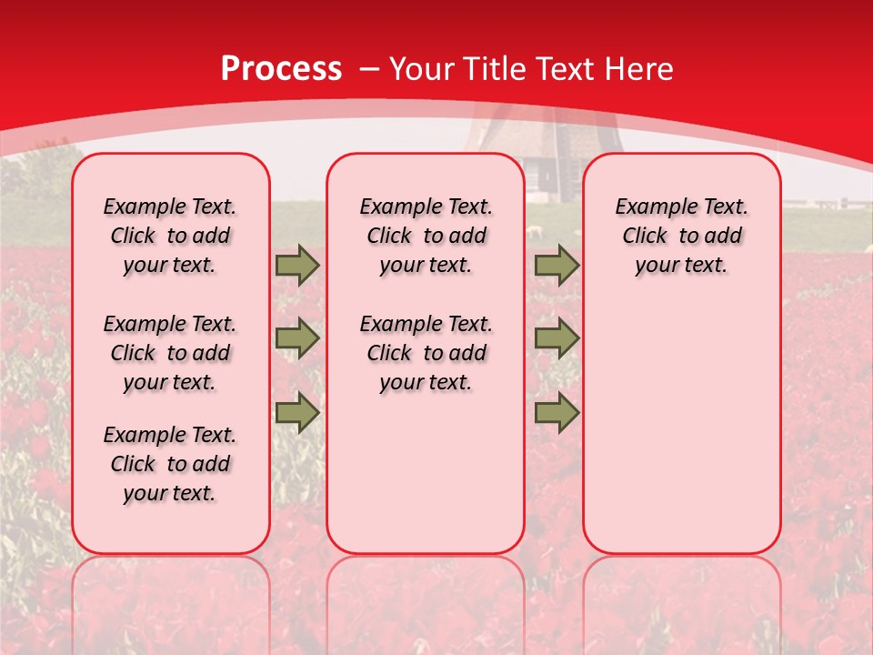 Netherlands Red Bulb PowerPoint Template