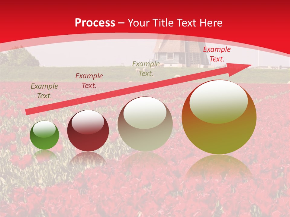 Netherlands Red Bulb PowerPoint Template