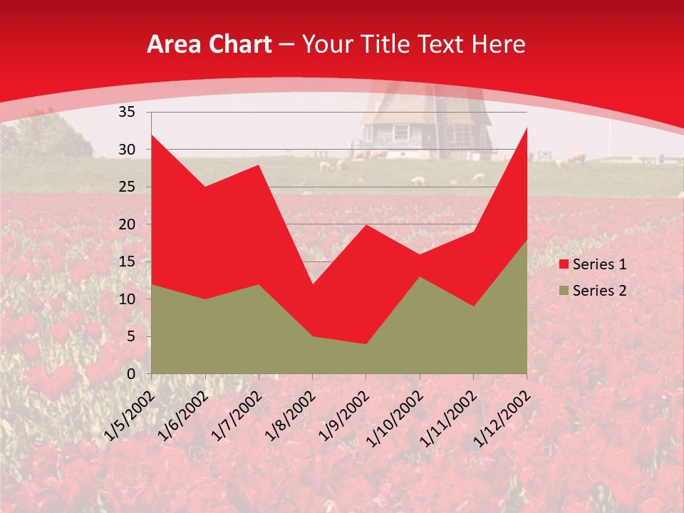 Netherlands Red Bulb PowerPoint Template