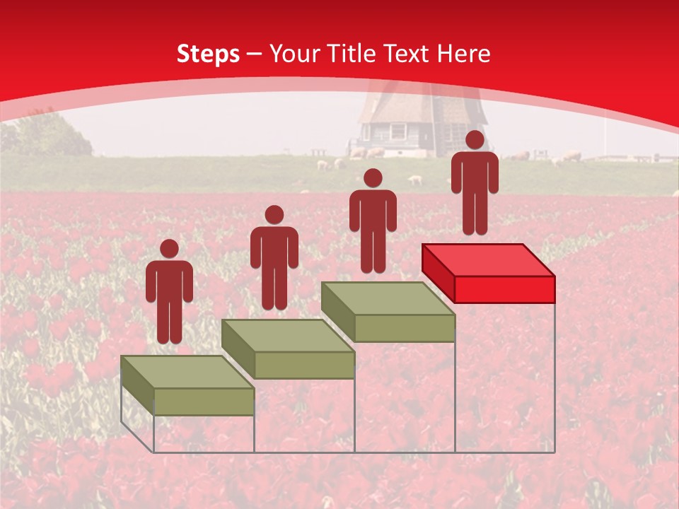 Netherlands Red Bulb PowerPoint Template