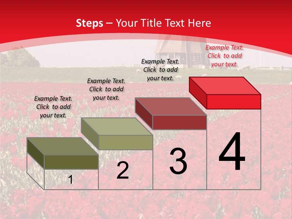 Netherlands Red Bulb PowerPoint Template