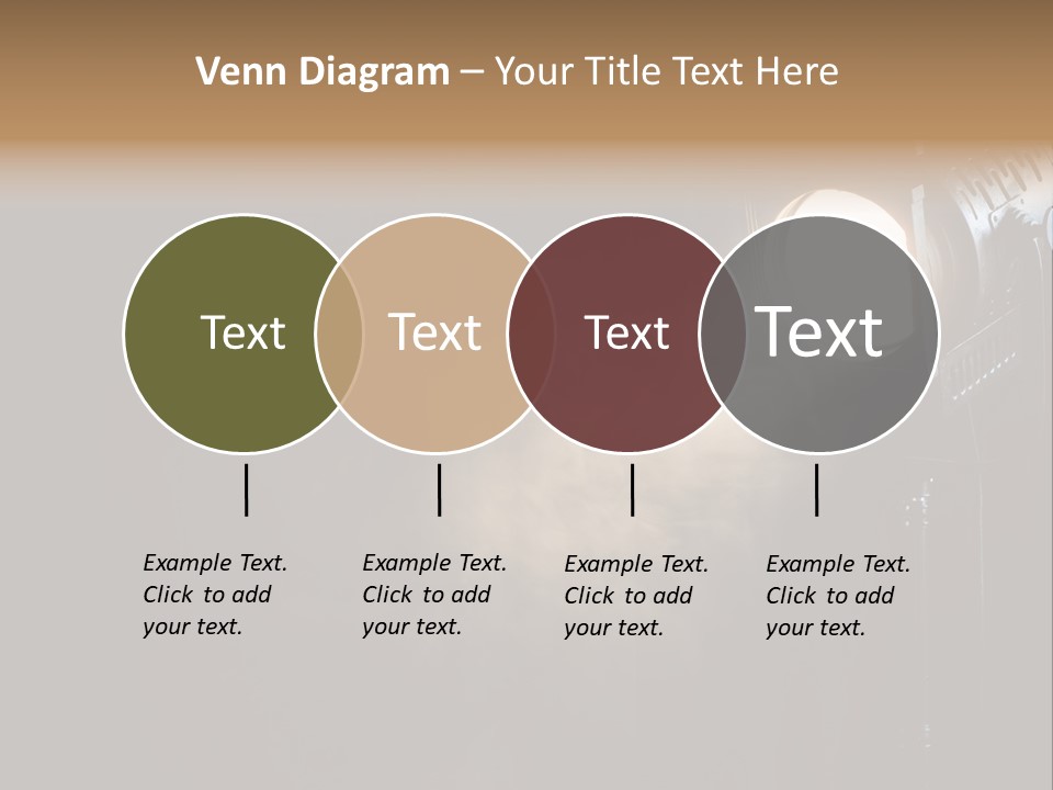 Lamp Cinema Vintage PowerPoint Template