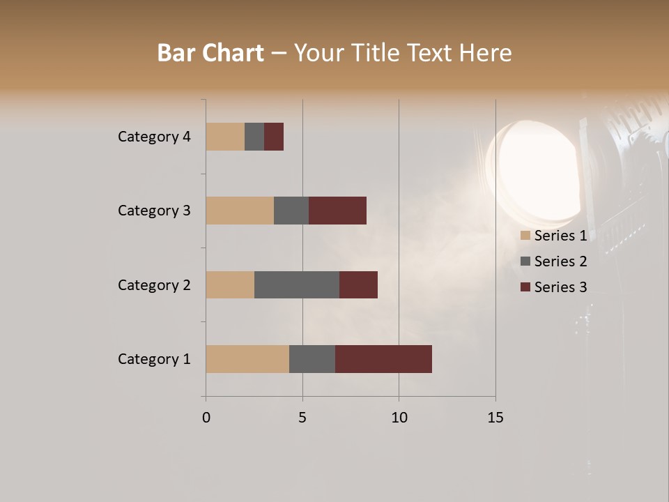 Lamp Cinema Vintage PowerPoint Template
