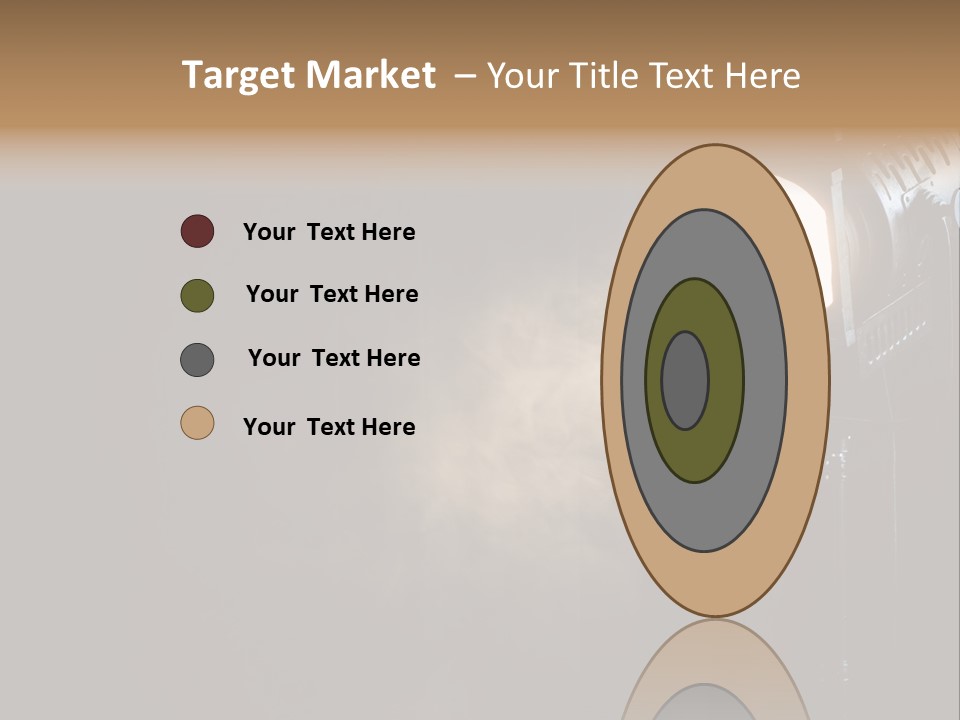 Lamp Cinema Vintage PowerPoint Template