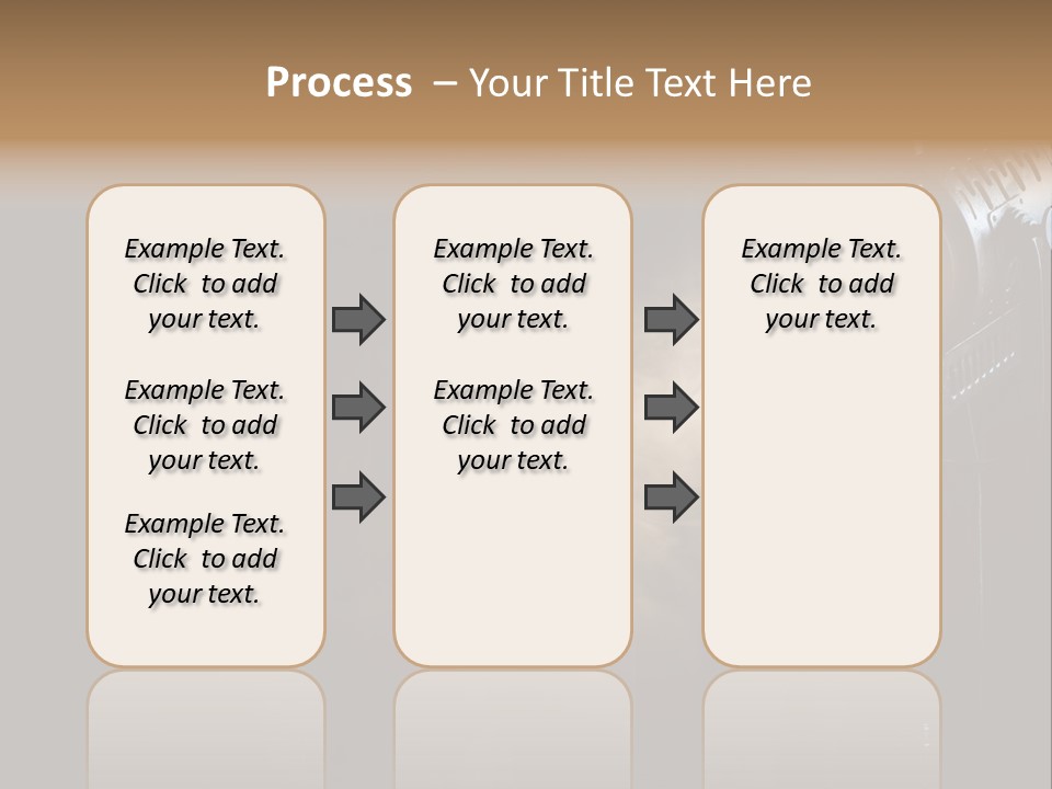 Lamp Cinema Vintage PowerPoint Template