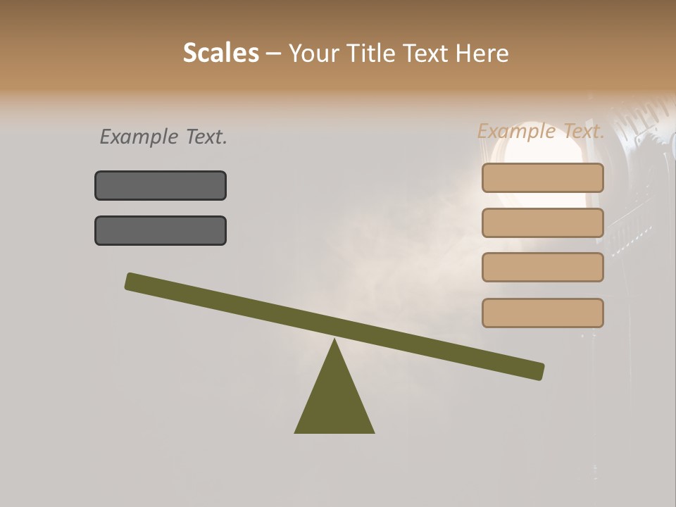 Lamp Cinema Vintage PowerPoint Template