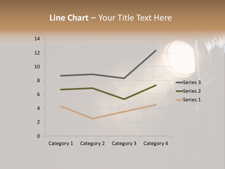 Lamp Cinema Vintage PowerPoint Template