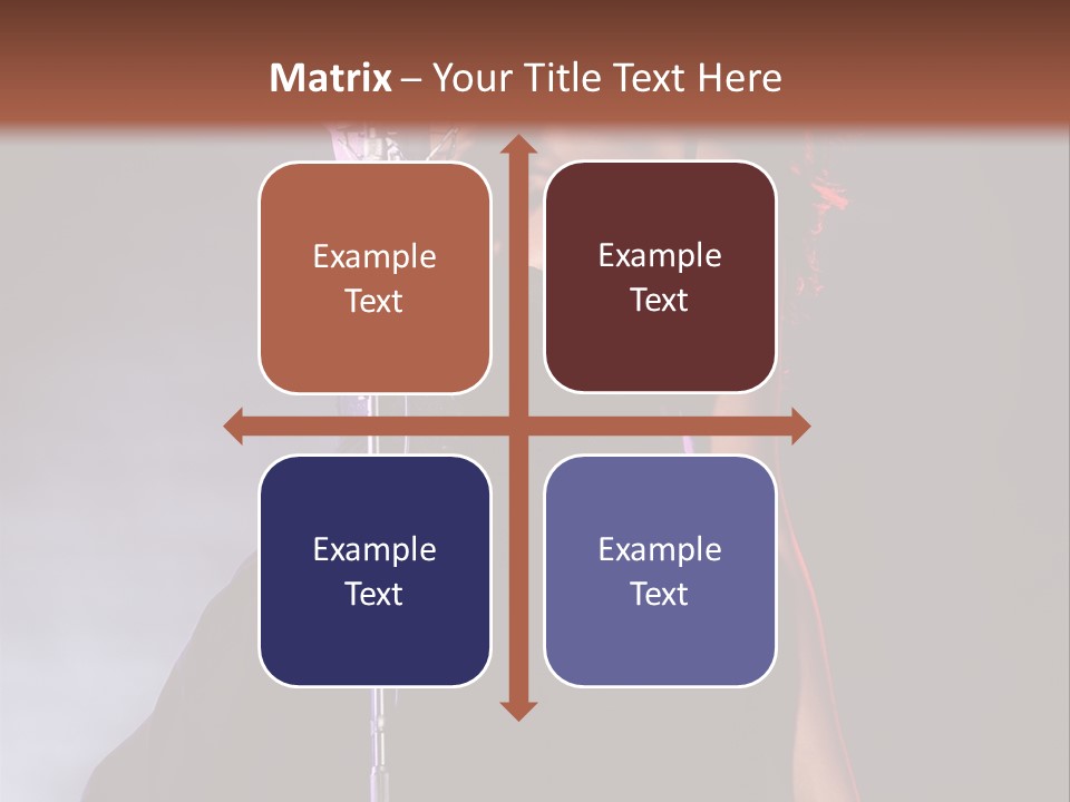 Artist African Person PowerPoint Template