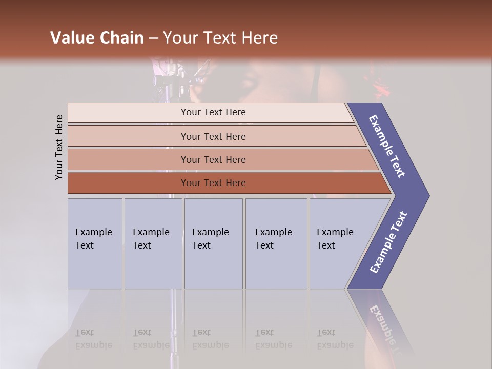 Artist African Person PowerPoint Template
