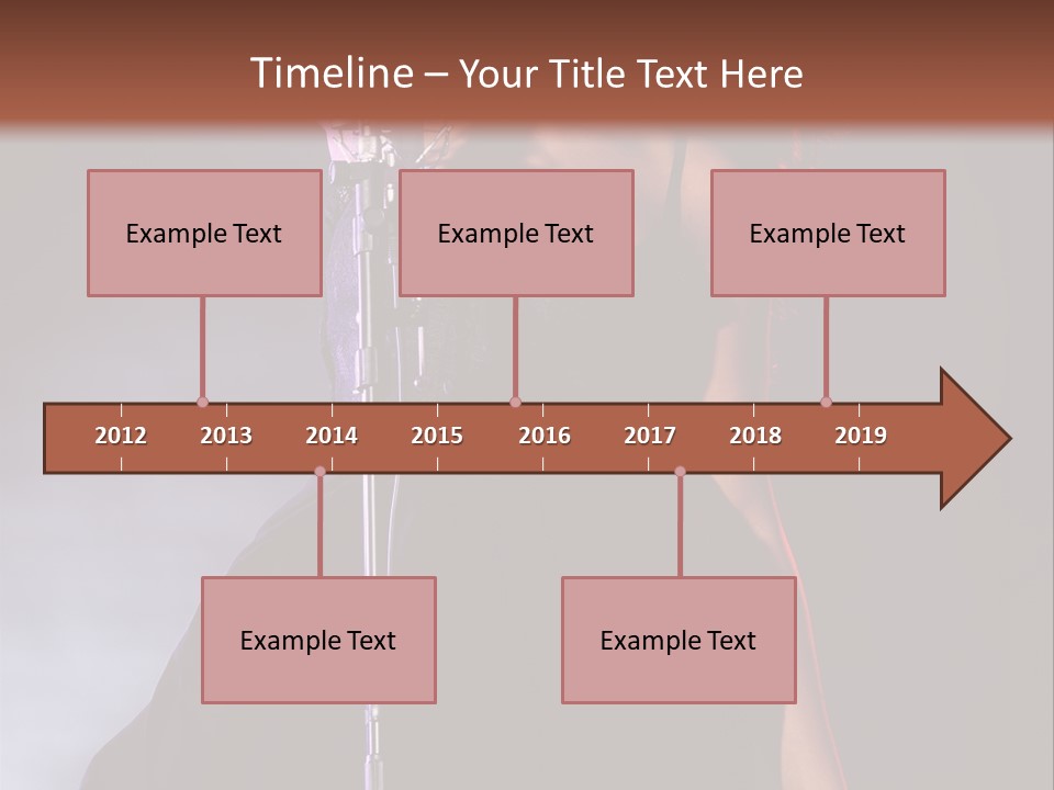 Artist African Person PowerPoint Template