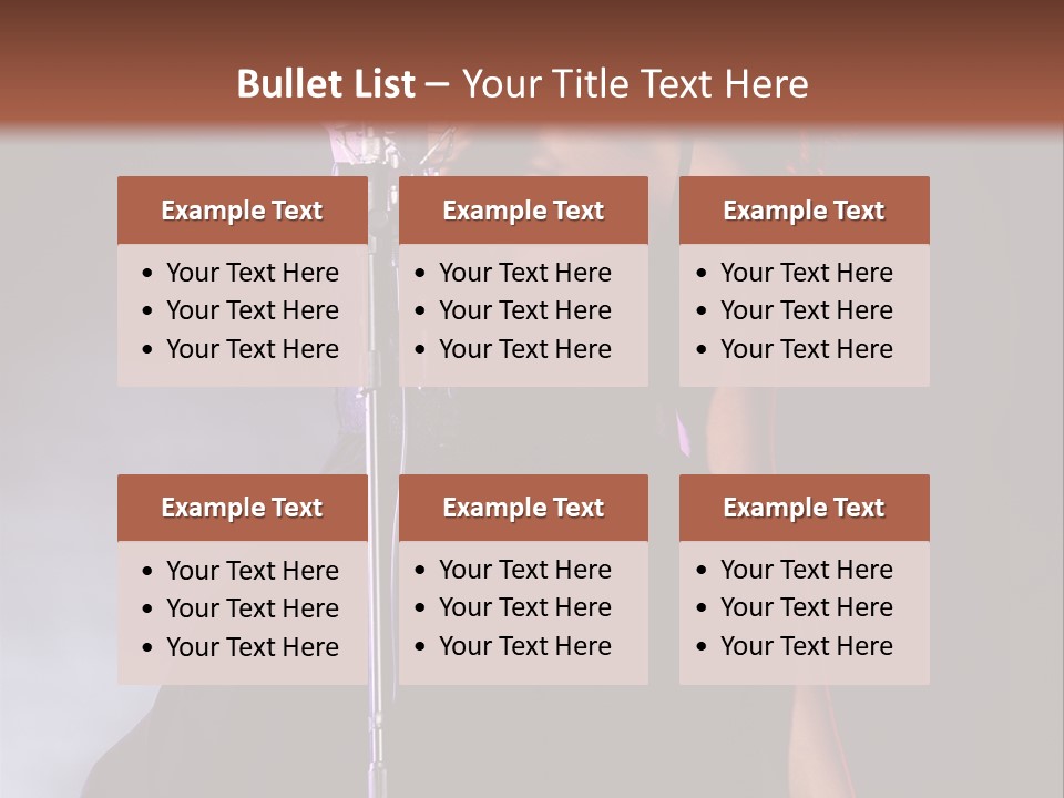 Artist African Person PowerPoint Template