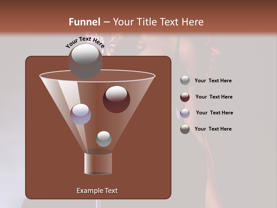 Artist African Person PowerPoint Template