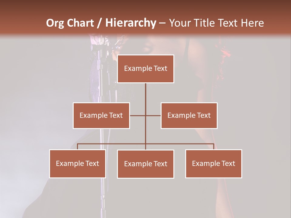 Artist African Person PowerPoint Template