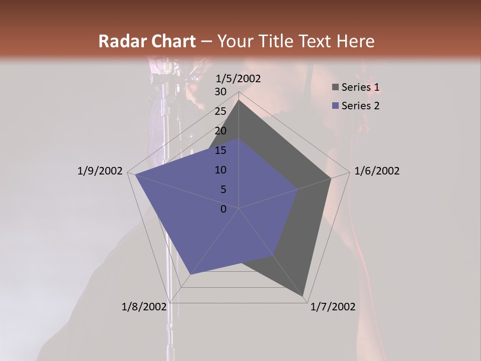Artist African Person PowerPoint Template