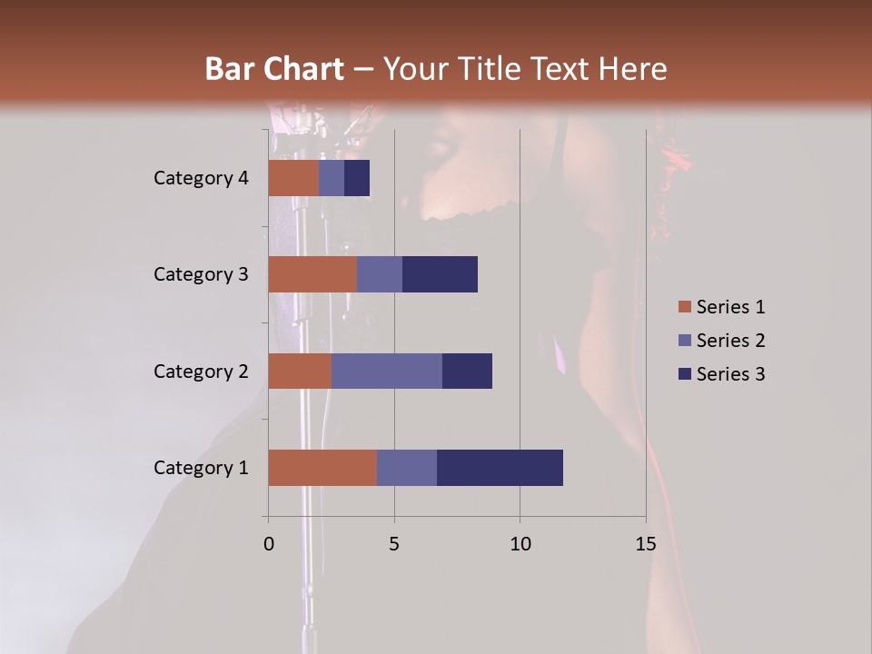 Artist African Person PowerPoint Template