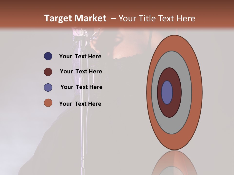 Artist African Person PowerPoint Template