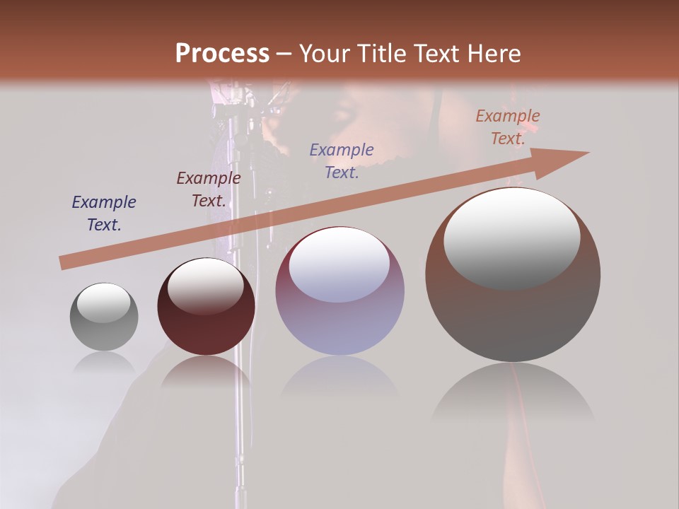 Artist African Person PowerPoint Template