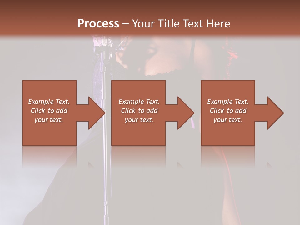 Artist African Person PowerPoint Template