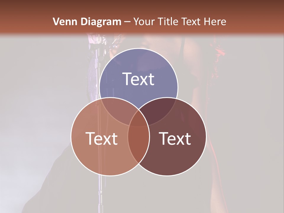 Artist African Person PowerPoint Template