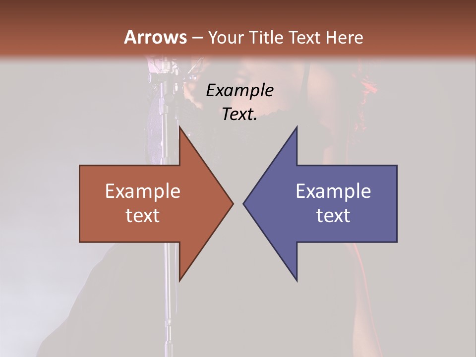 Artist African Person PowerPoint Template