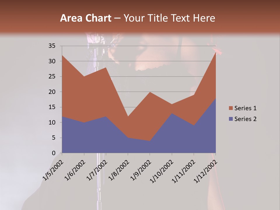 Artist African Person PowerPoint Template
