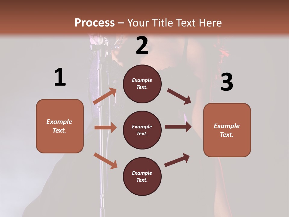 Artist African Person PowerPoint Template