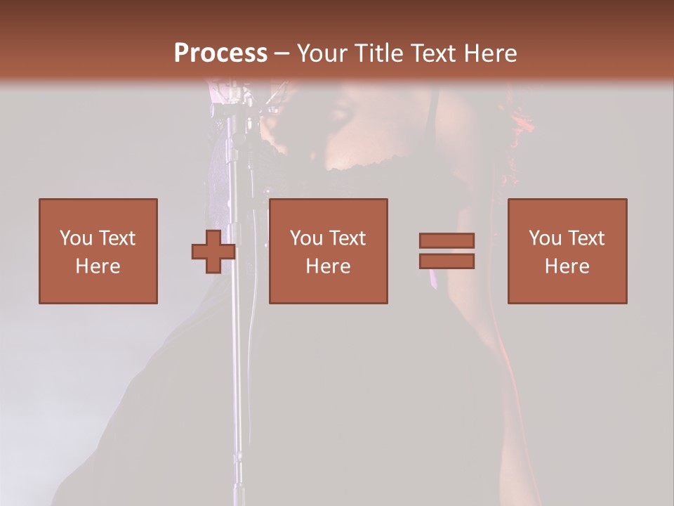 Artist African Person PowerPoint Template