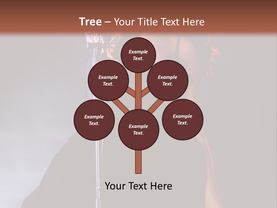 Artist African Person PowerPoint Template