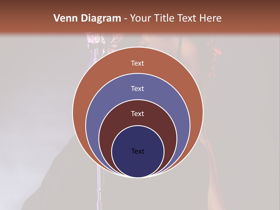 Artist African Person PowerPoint Template