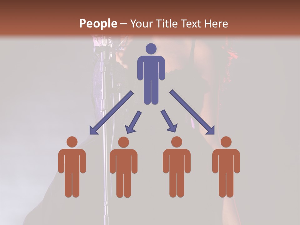 Artist African Person PowerPoint Template