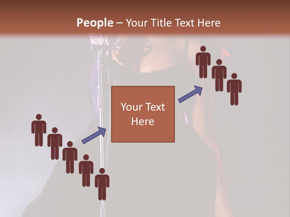 Artist African Person PowerPoint Template