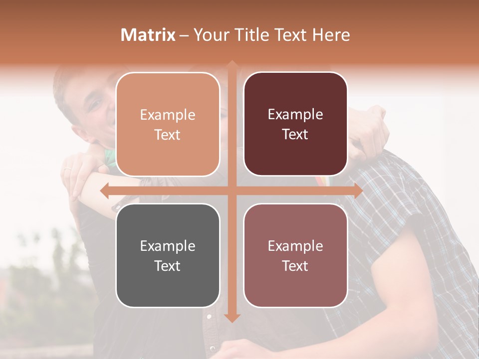 Three Energy Friendship PowerPoint Template