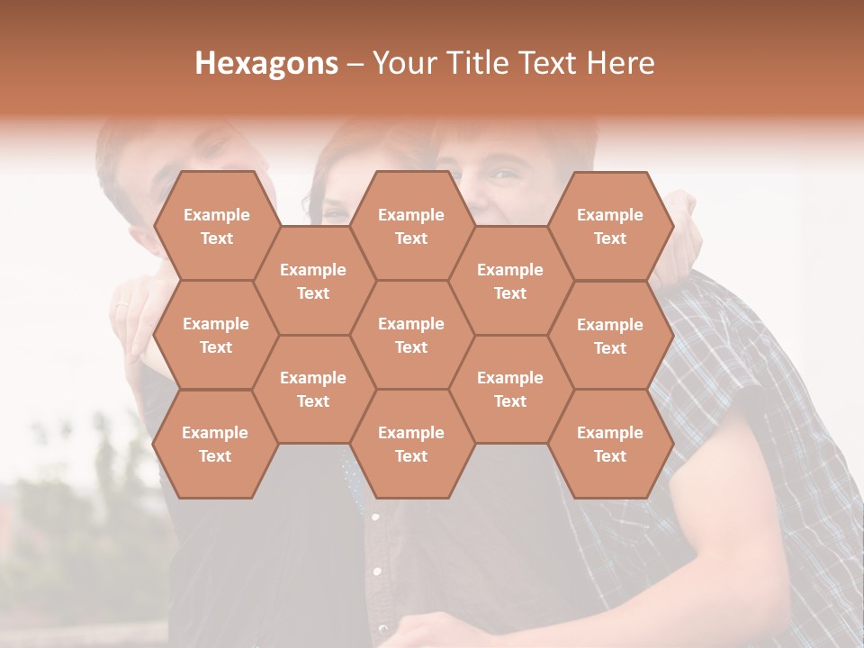 Three Energy Friendship PowerPoint Template