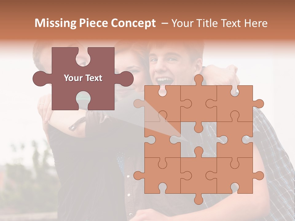 Three Energy Friendship PowerPoint Template