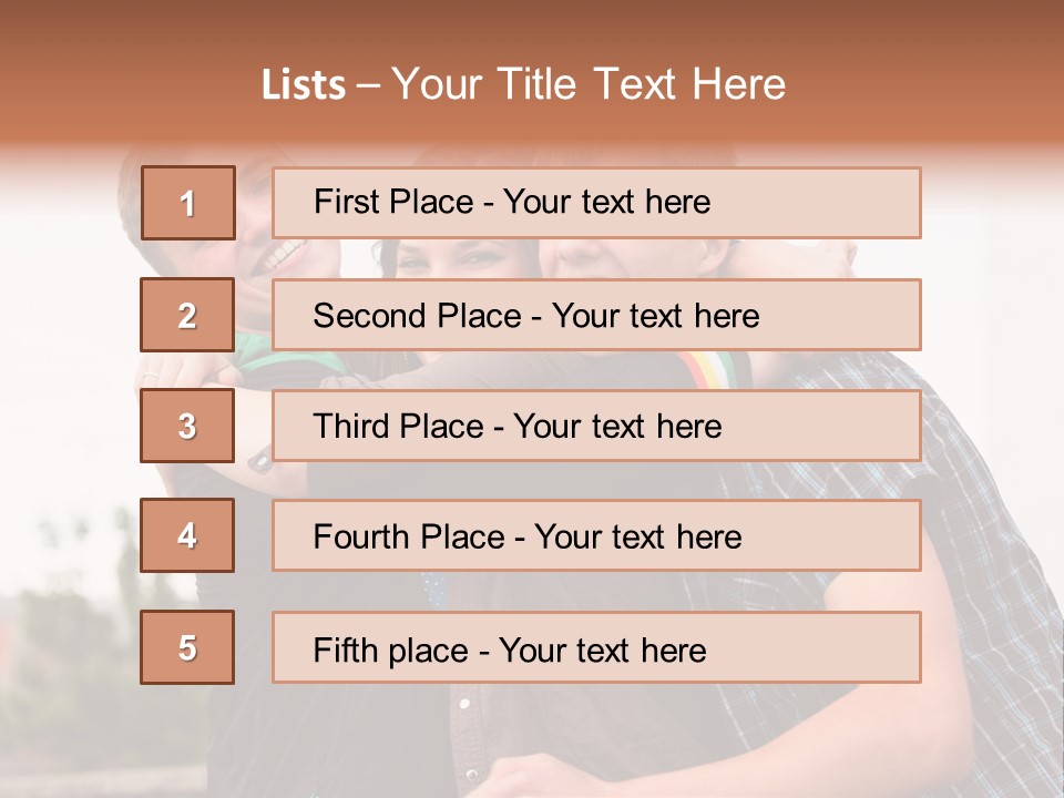 Three Energy Friendship PowerPoint Template