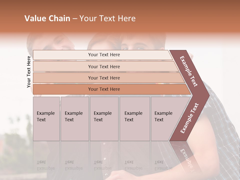 Three Energy Friendship PowerPoint Template