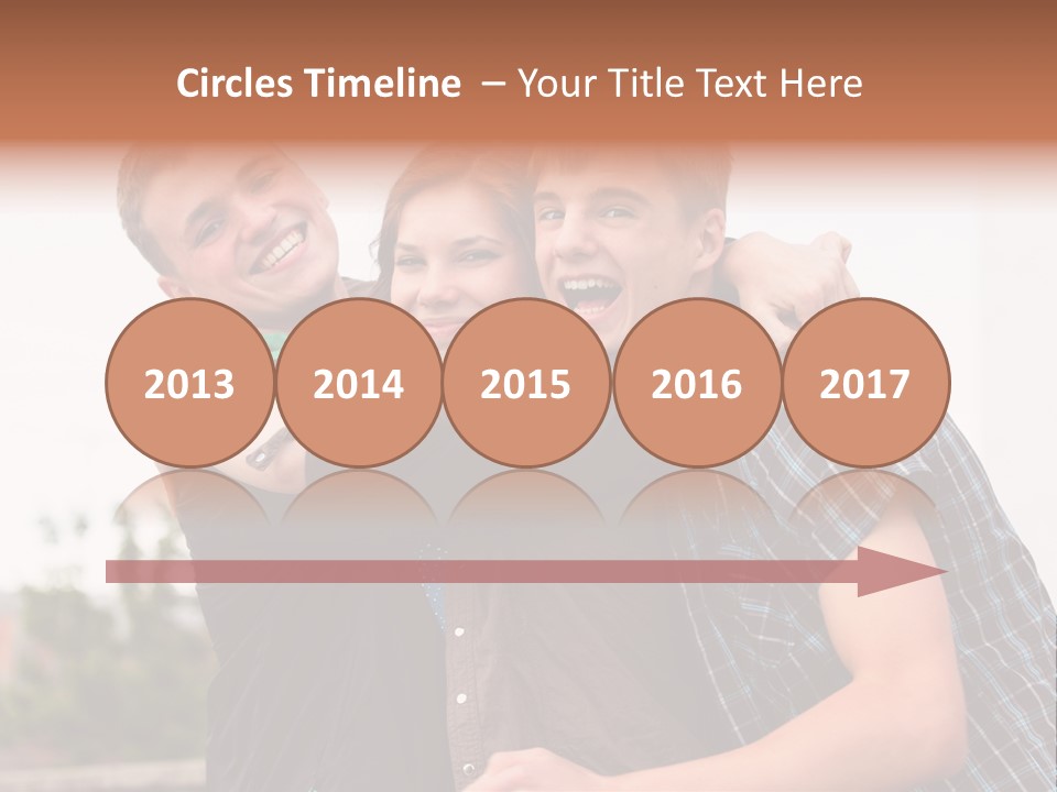 Three Energy Friendship PowerPoint Template