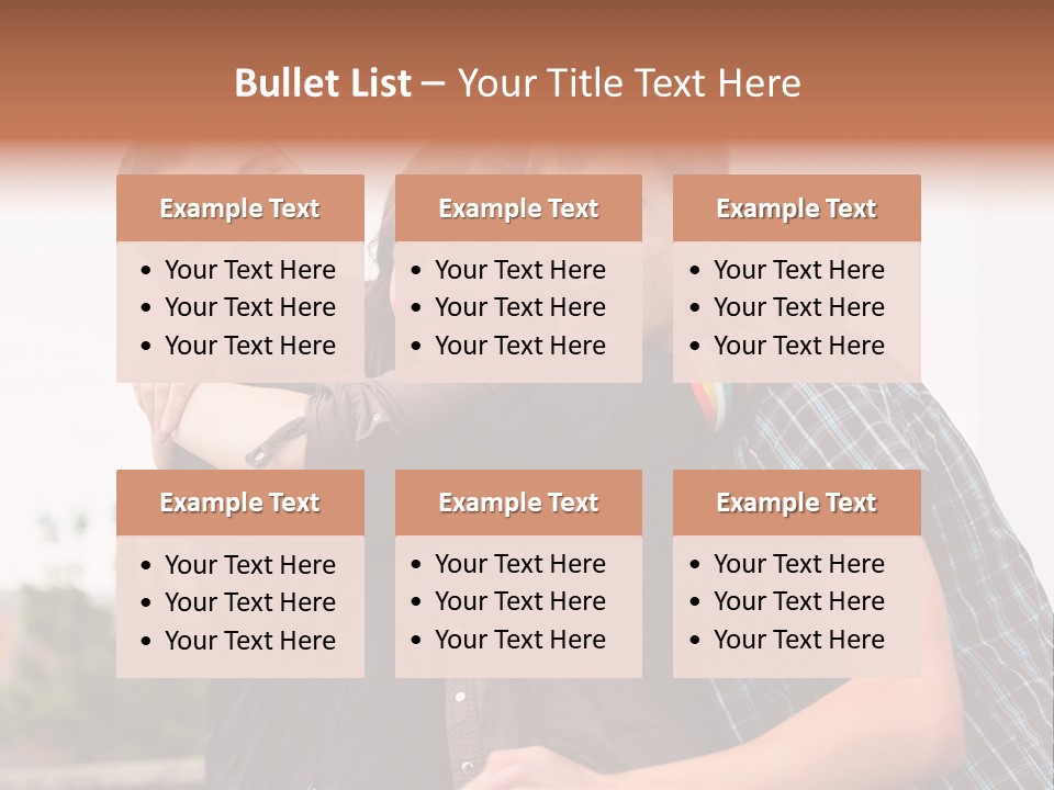 Three Energy Friendship PowerPoint Template